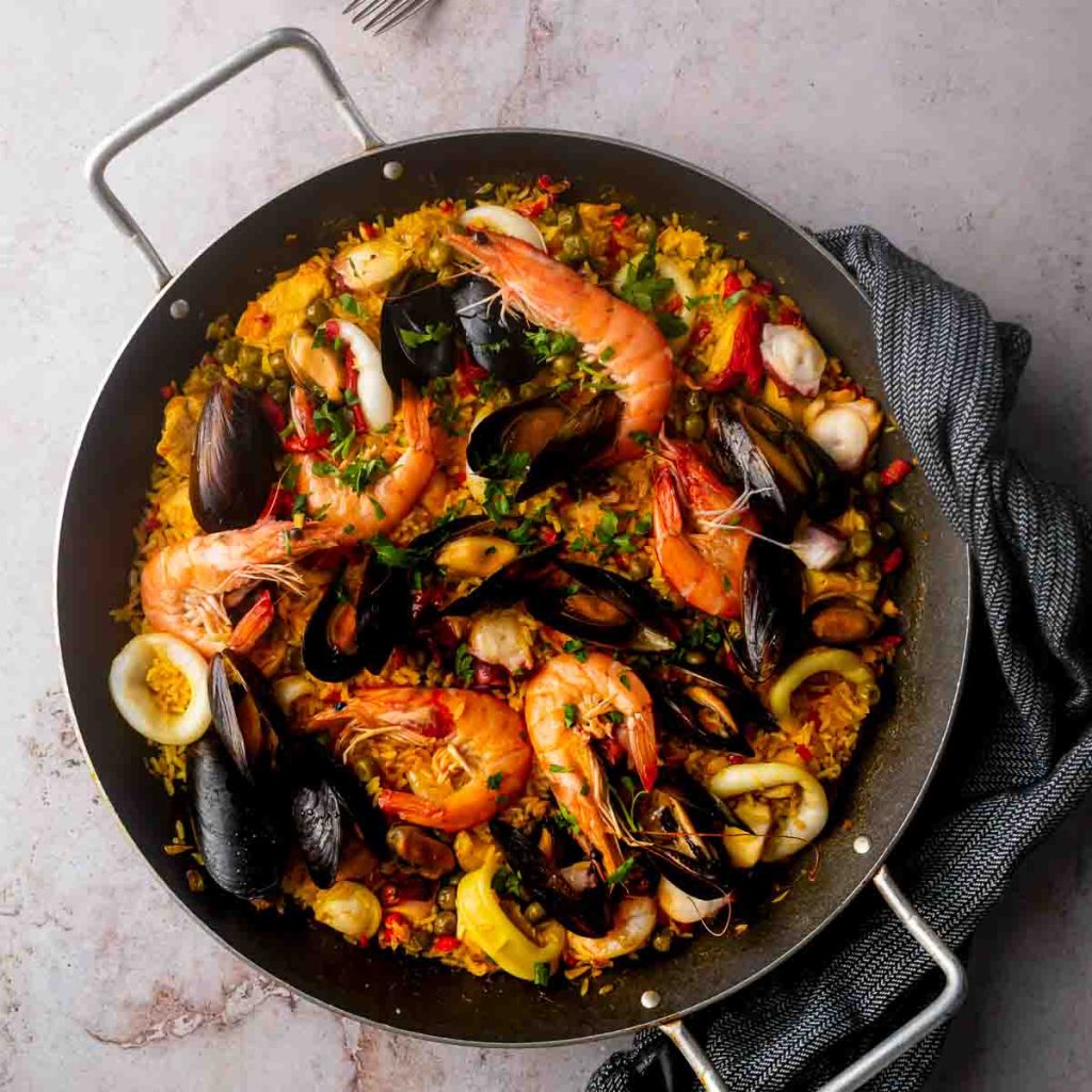 Authentic Spanish Seafood Paella: A Culinary Journey to Valencia