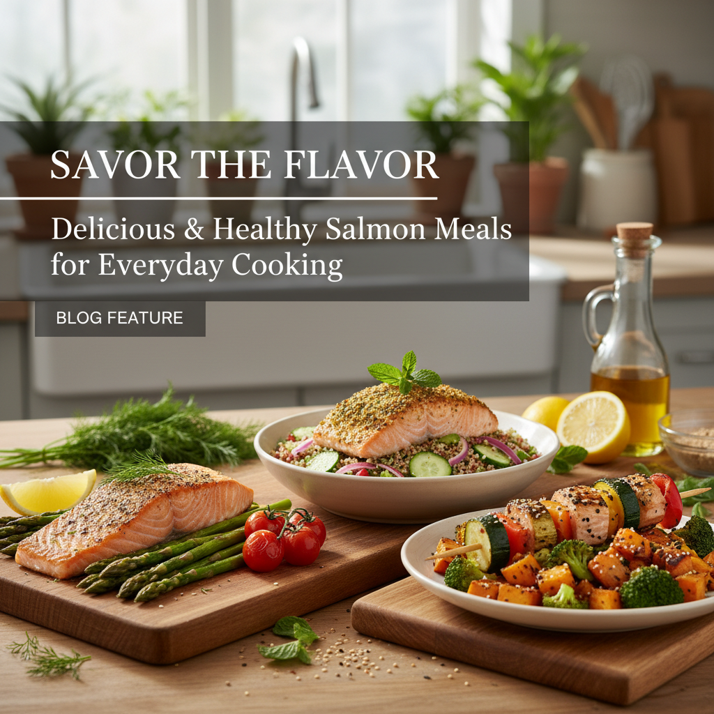 Savor the Flavor: Delicious & Healthy Salmon Meals for Everyday Cooking
