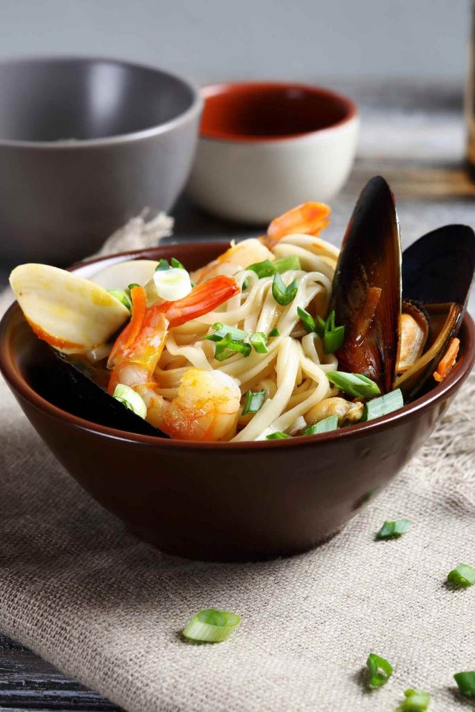 Savor the Sea: Mastering the Art of Japanese-Style Seafood Fried Udon