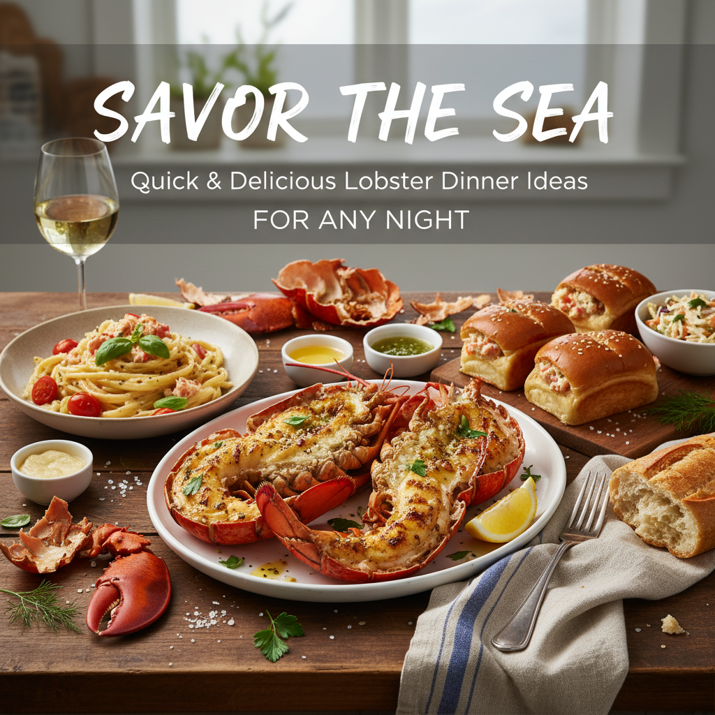 Savor the Sea: Quick & Delicious Lobster Dinner Ideas for Any Night