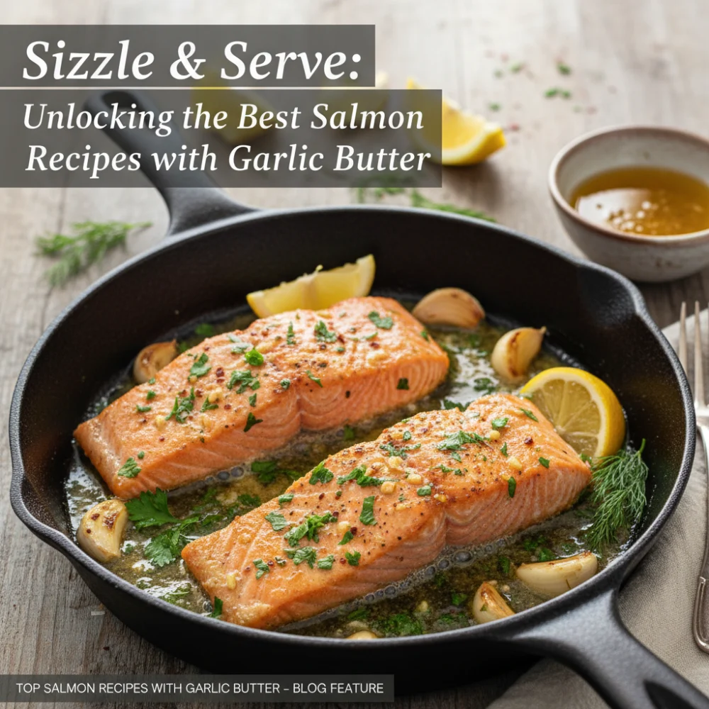 Sizzle & Serve: Unlocking the Best Salmon Recipes with Garlic Butter