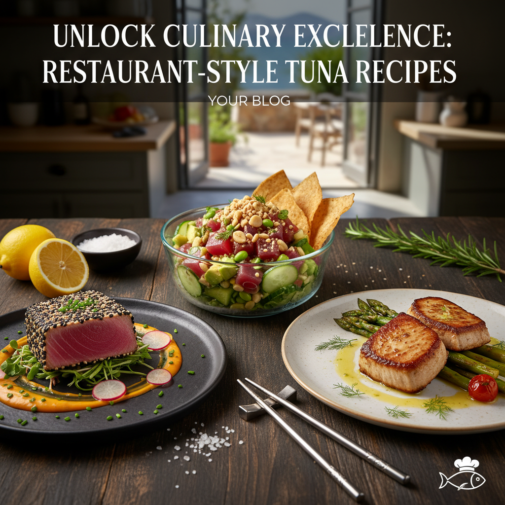 Unlock Culinary Excellence: Restaurant-Style Tuna Recipes You Must Try