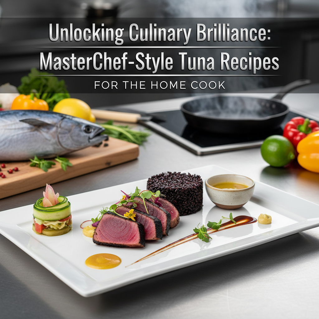 Unlocking Culinary Brilliance: MasterChef-Style Tuna Recipes for the Home Cook